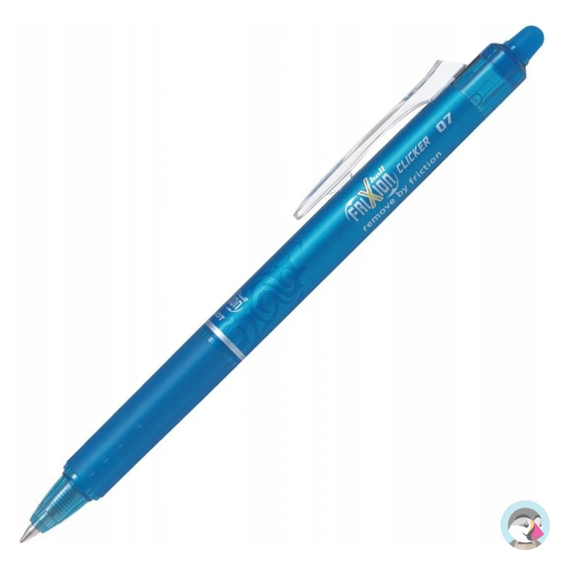 Pióro kulkowe PILOT FRIXION CLICKER lazurowe PIBLRT-FR7-LB