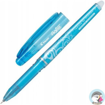 Pióro kulkowe FRIXION POINT 0,5 lazurowe igłowa końcówka BL-FRP5-LB PILOT