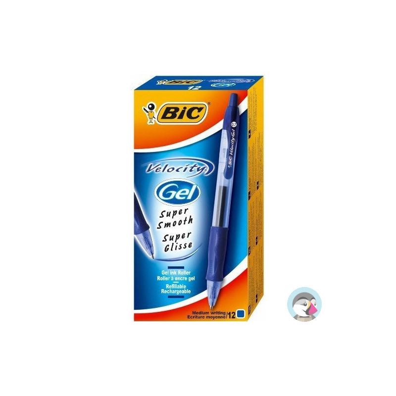 Pióro żelowe automatyczne Gelocity Gel Niebieski 829158 BIC