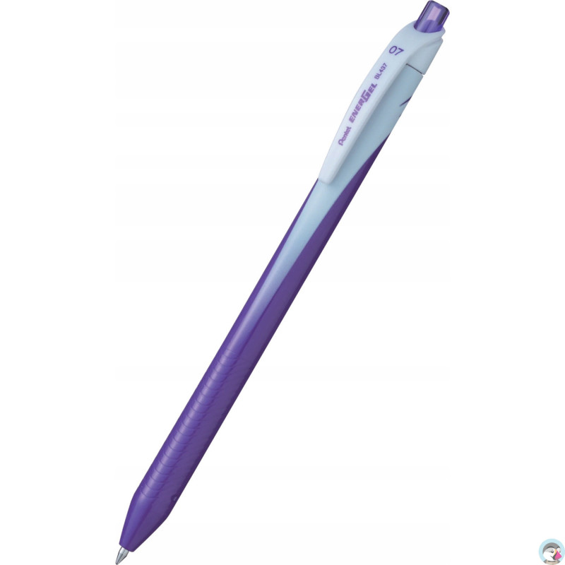 Pióro kulkowe EnerGel 0,7mm BL437-V fioletowe PENTEL