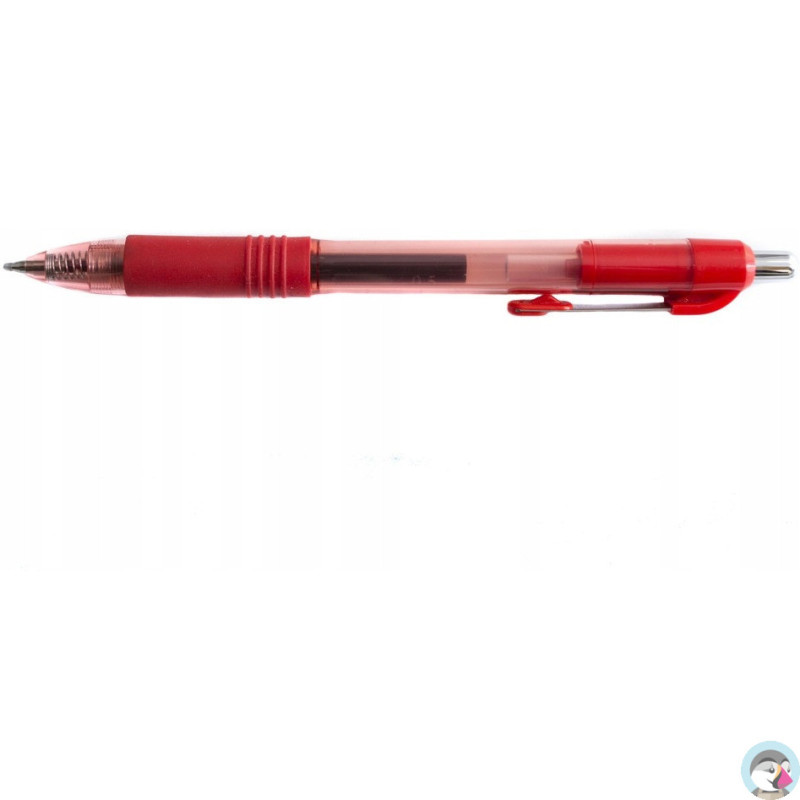 Pióro żelowe automatyczne 806 czerwone 166002 D.RECT