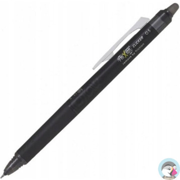 Pióro kulkowe Pilot clicker Frixion 0,5mm czarne BLRT-FR5-B