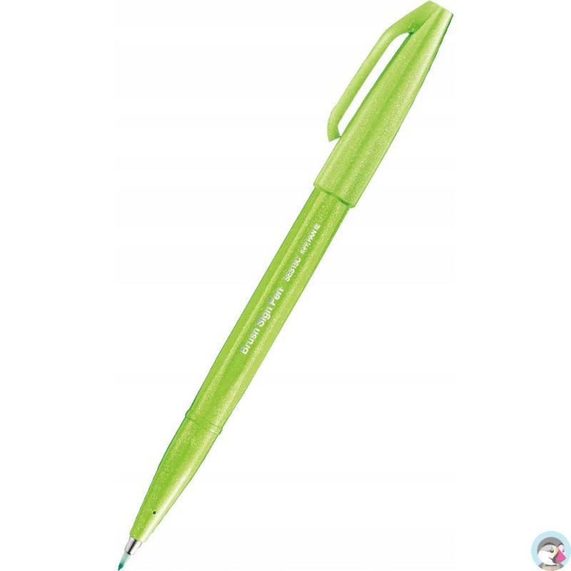 Pisak BRUSH SIGN PEN seledynowy SES15C-KX PENTEL
