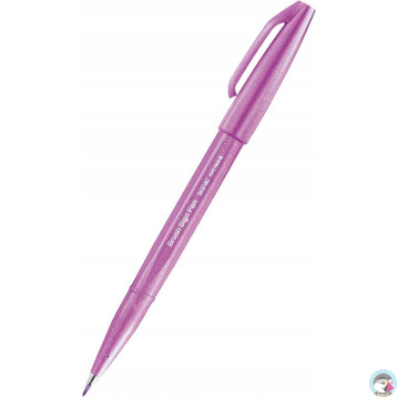 Pisak BRUSH SIGN PEN purpurowy SES15C-P2X PENTEL