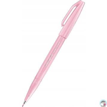 Pisak BRUSH SIGN PEN pudrowy różowy SES15C-P3X PENTEL
