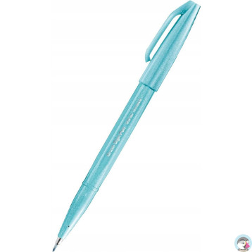 Pisak BRUSH SIGN PEN jasnobłękitny SES15C-S2X PENTEL
