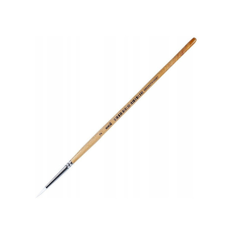 Pędzle nylonowe okrągłe NIKI4 NR 2 KOH-I-NOOR