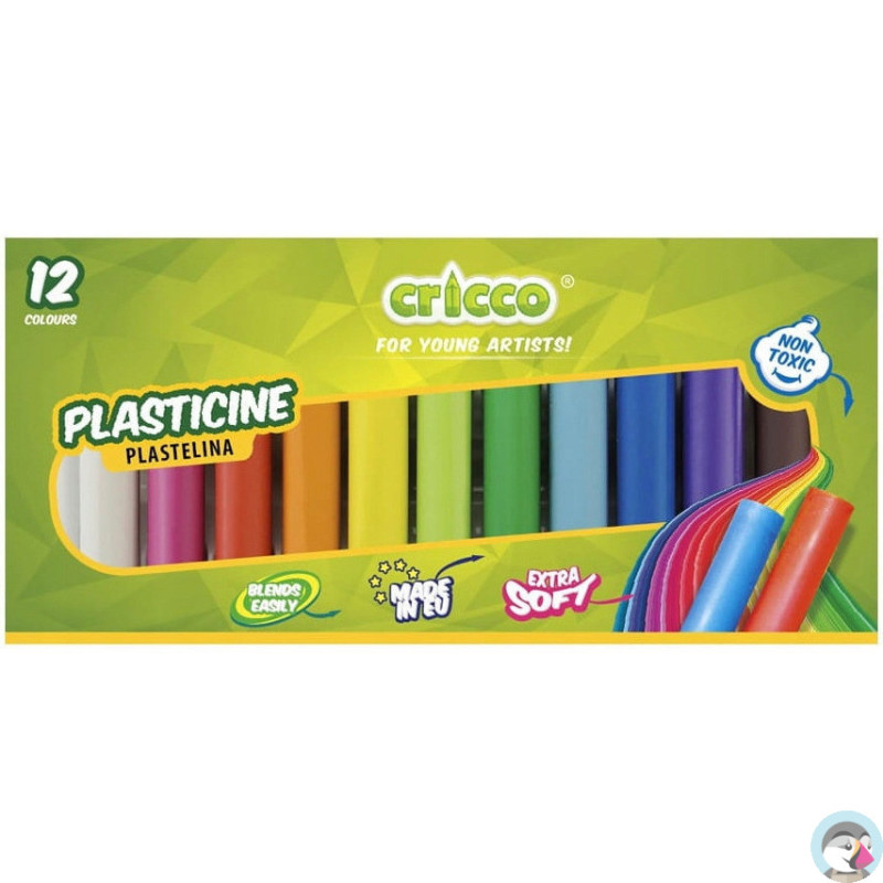 Plastelina CRICCO 12kolorów CR370K12