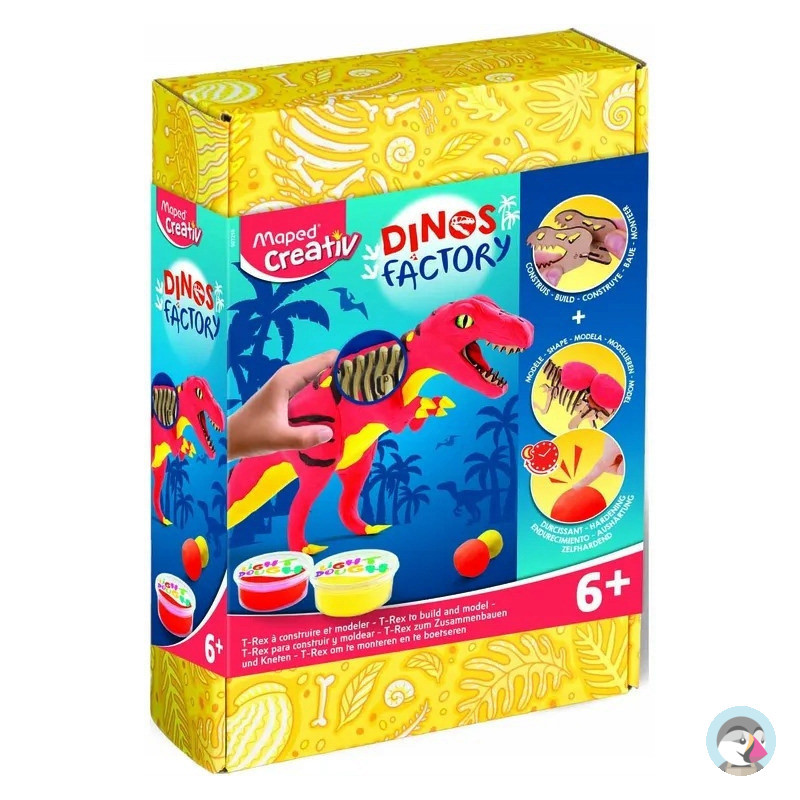 Creativ masa plastyczna Fabryka Dinozaurów 907210