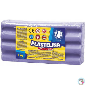 Plastelina Astra 1 kg jasno fioletowa 303111011