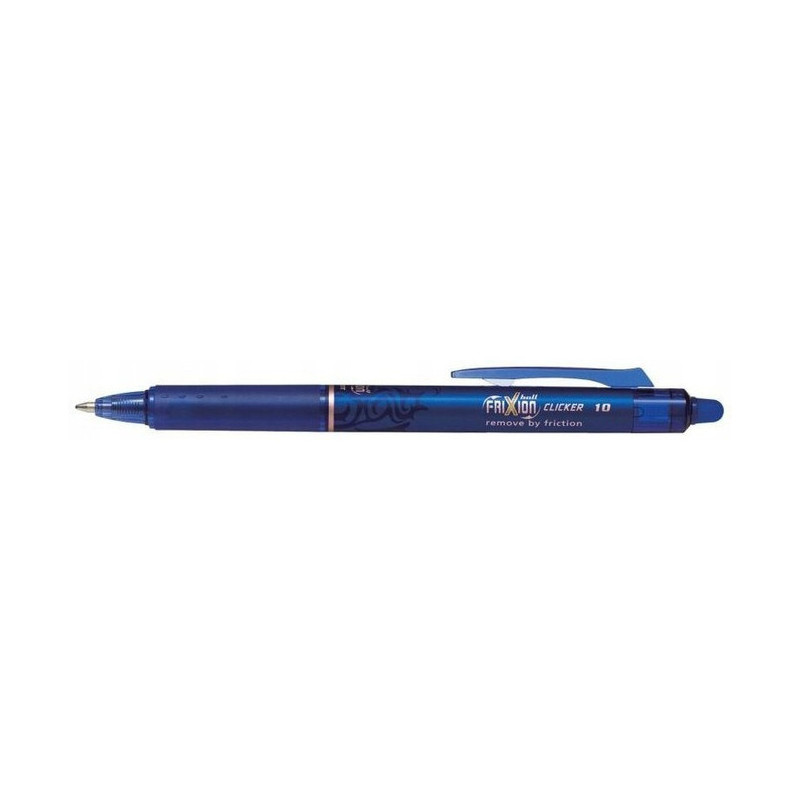 Wymazywalne pióro kulkowe FRIXION CLICKER 1.0 niebieski BLRT-FR10-L PILOT