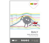 Blok techniczny A4 170g biały 3550 2030-0 HAPPY COLOR
