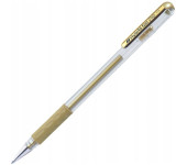 Pióro żelowe K118X złote PENTEL