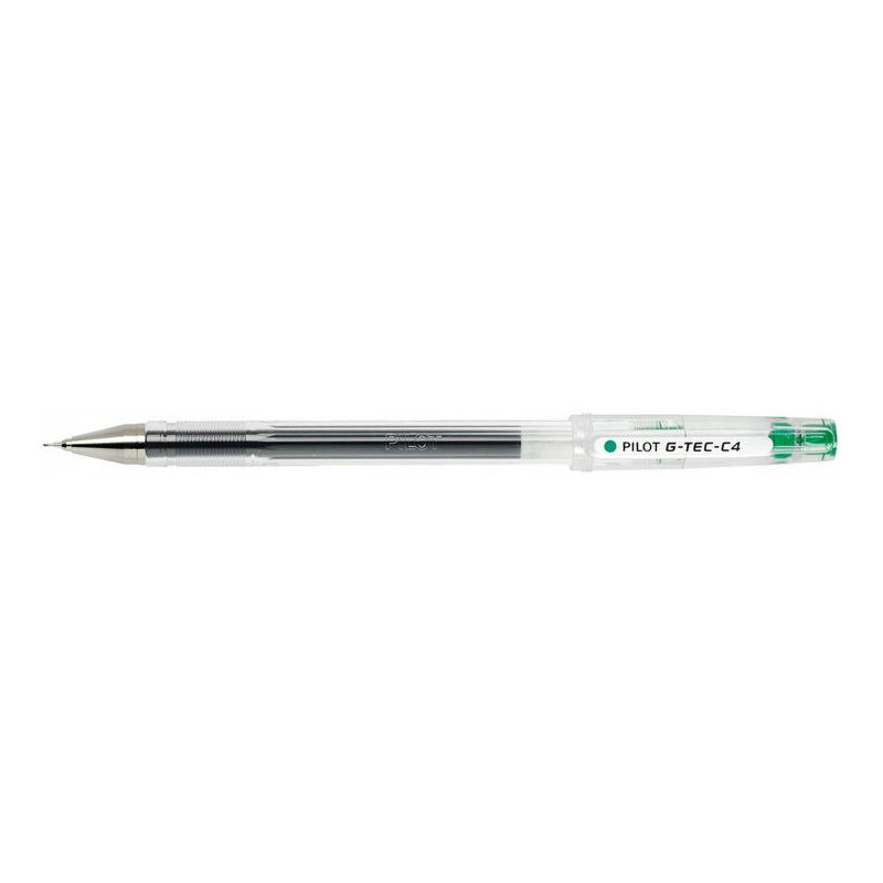 Pióro żelowe G-TEC-C4 zielone PILOT PIBL-GC4G
