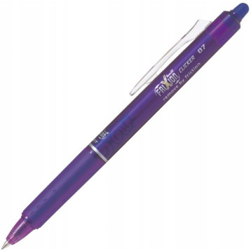 Pióro kulkowe PILOT FRIXION CLICKER fioletowe PIBLRT-FR7-V Pióro kulkowe PILOT FRIXION CLICKER fioletowe PIBLRT-FR7-V