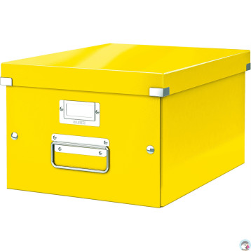 Pudełko do przechowywania Click&Store A4 WOW żółte 200x281x370mm 60440016 LEITZ