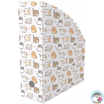 Pojemnik na dokumenty 10cm z nadrukiem KITTENS NSE-02-35 BIURFOL