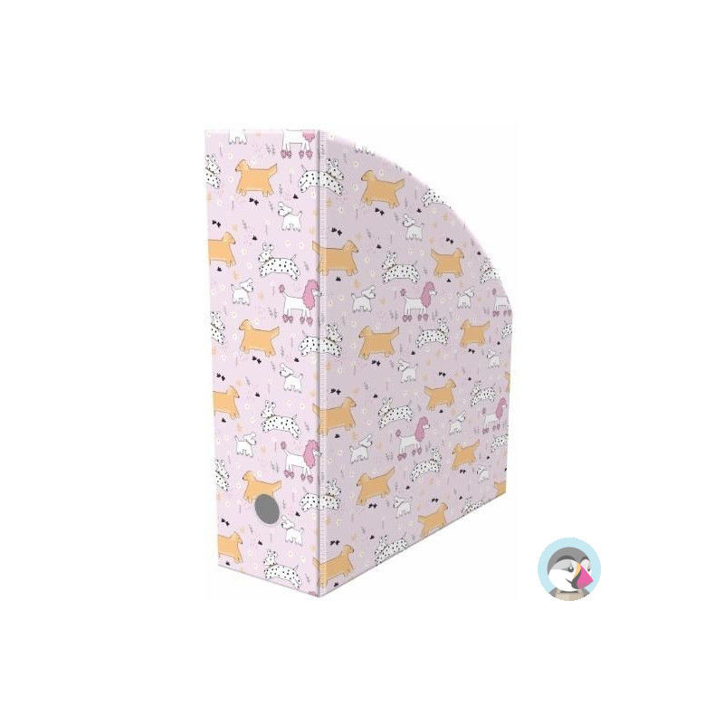 Pojemnik na dokumenty 10cm z nadrukiem PUPPIES NSE-02-36 BIURFOL