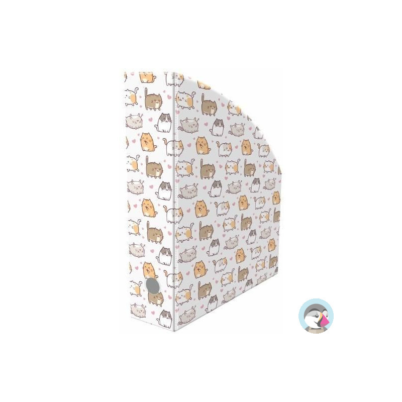 Pojemnik na dokumenty 7cm z nadrukiem KITTENS NSE-01-35 BIURFOL