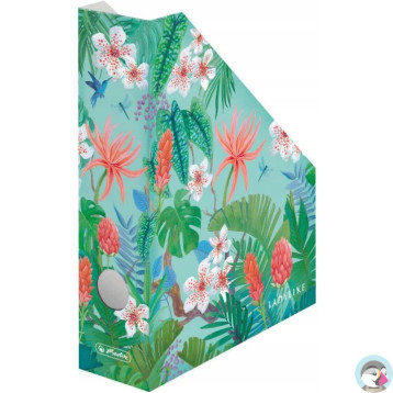 Pojemnik na dokumenty czasopisma 7cm tekturowy LADYLIKE JUNGLE 50043972 HERLITZ