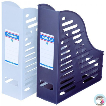 Pojemnik ażurowy na dokumenty PP, A4 dymny 7464001PL-02 DONAU