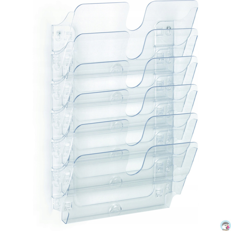 FLEXIPLUS A4 6 poziomych pojemników na dokumenty 1700014401 DURABLE