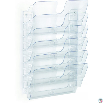 FLEXIPLUS A4 6 poziomych pojemników na dokumenty 1700014401 DURABLE