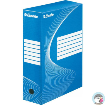 Pudło archiwizacyjne na dokumenty 100mm Standard niebieskie 128421 ESSELTE