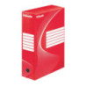Pudło archiwizacyjne na dokumenty 100mm Standard czerwone 128422 ESSELTE