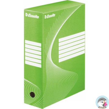 Pudło archiwizacyjne na dokumenty 100mm Standard zielone 128424 ESSELTE