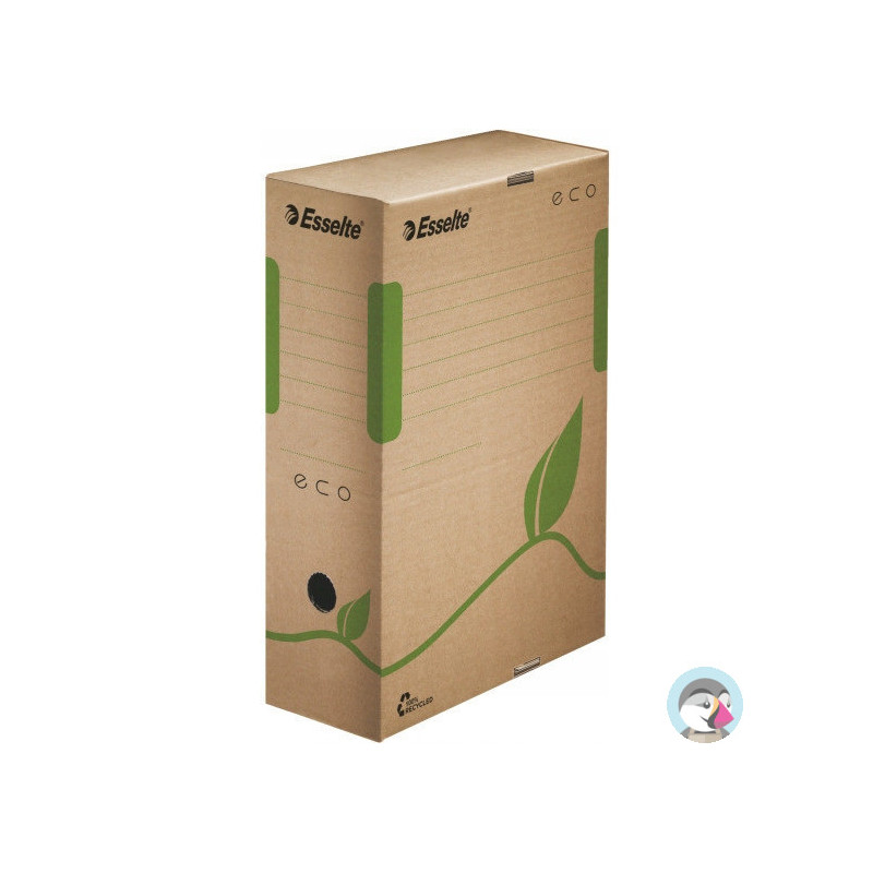Pudło archiwizacyjne na dokumenty 100mm ECO siarczanowe 623917 ESSELTE