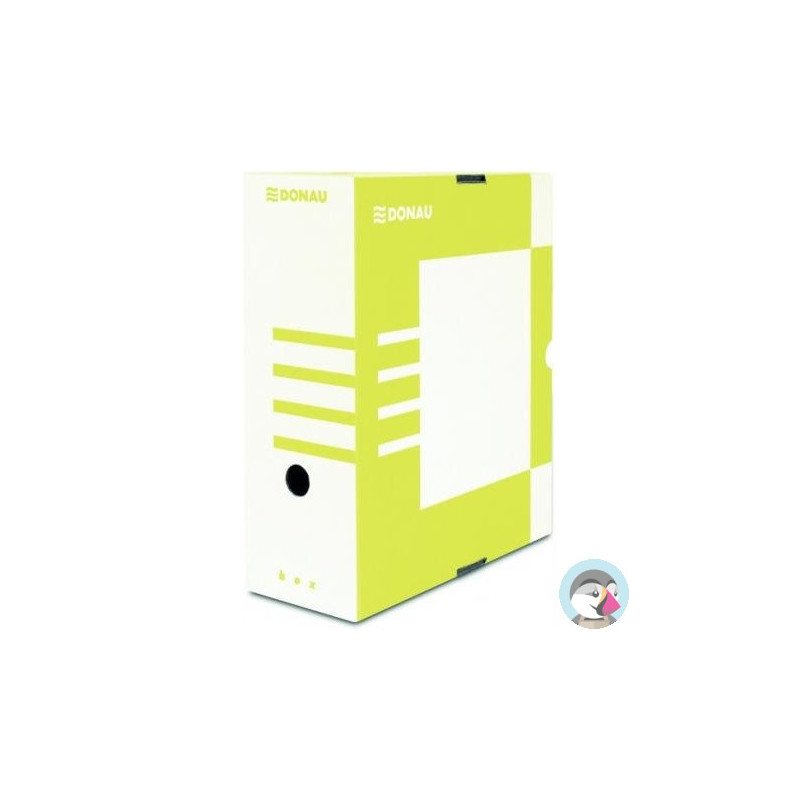Pudło archiwizacyjne 120mm żółte 7662301-11 DONAU