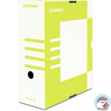 Pudło archiwizacyjne 120mm żółte 7662301-11 DONAU