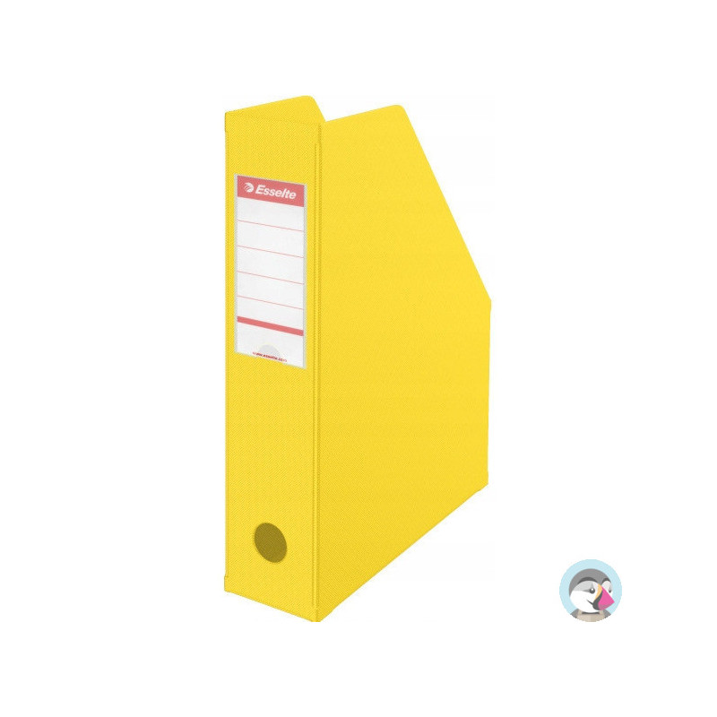 Pojemnik składany A4 70mm żółty ESSELTE PVC 56001