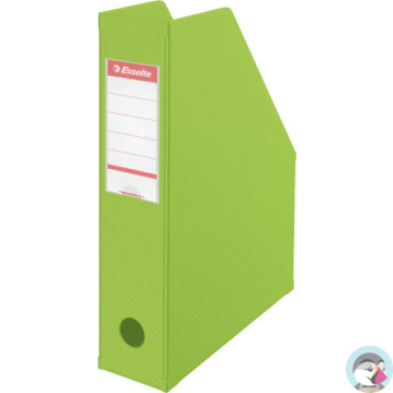 Pojemnik składany A4 70mm zielony ESSELTE PVC 56006