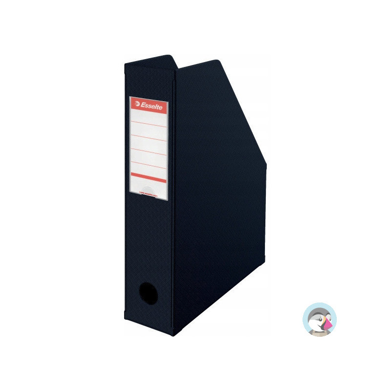 Pojemnik składany A4 70mm czarny ESSELTE PVC 56007