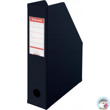 Pojemnik składany A4 70mm czarny ESSELTE PVC 56007