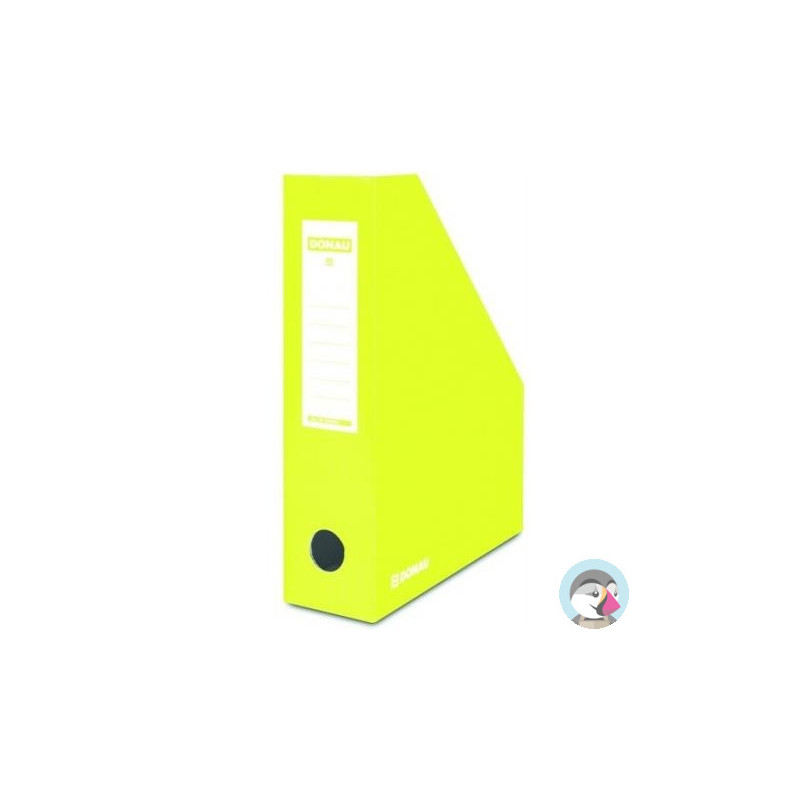 Pojemnik na dokumenty,ścięty A4/80mm żółty 7649201-11 DONAU