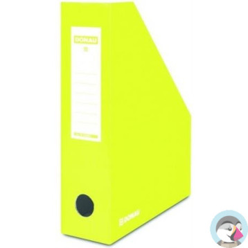 Pojemnik na dokumenty,ścięty A4/80mm żółty 7649201-11 DONAU