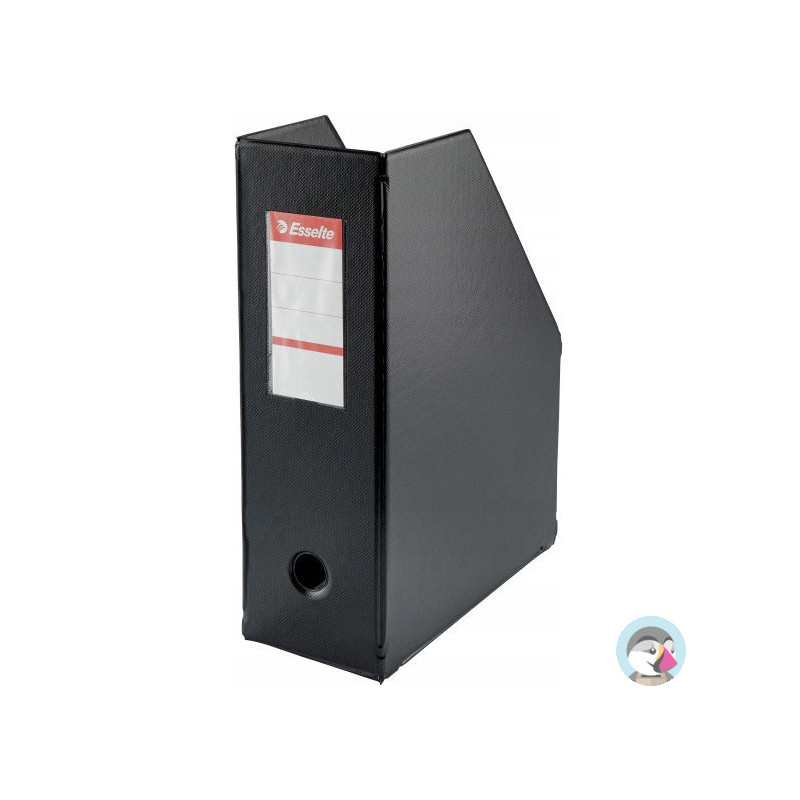 Pojemnik składany A4 100mm czarny ESSELTE PVC 56077