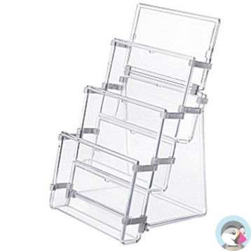Stojak na ulotki DL trzy kieszenie 0403-0048-00 PANTA PLAST