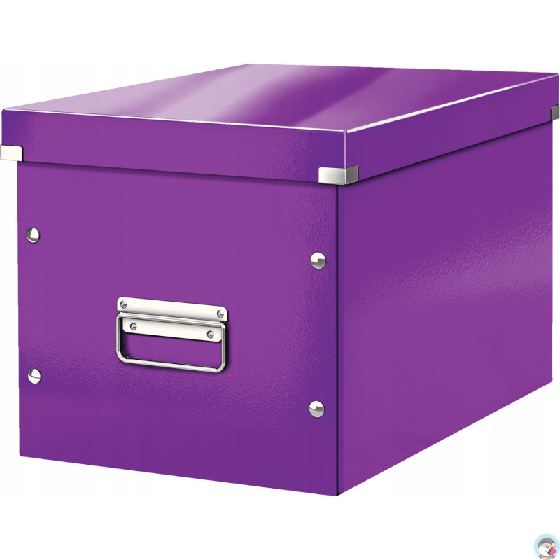 Pudło uniwersalne Click&Store rozmiar L 310x320x360mm fioletowe 61080062 LEITZ WOW