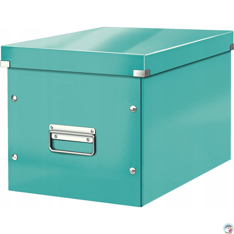 Pudło uniwersalne Click&Store rozmiar L 310x320x360mm turkusowe 61080051 LEITZ WOW