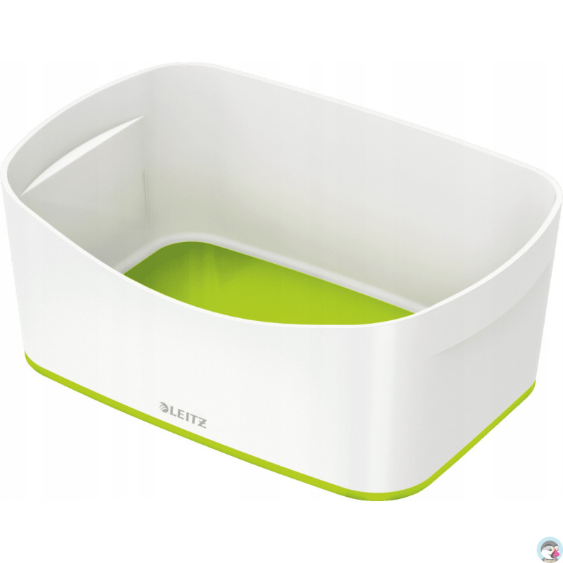 Pojemnik bez pokrywki MyBox, biało-zielony 52571054