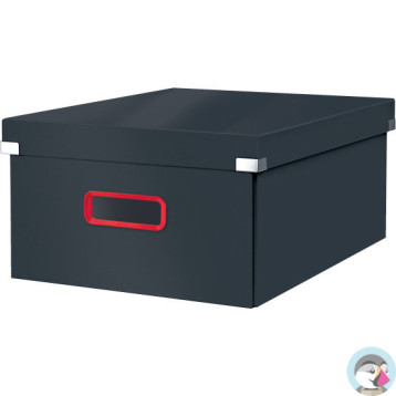 Pudełko do przechowywania Leitz Click&Store Cosy duże szare 53490089