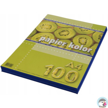 Papier ksero A4 KRESKA granat 100ark