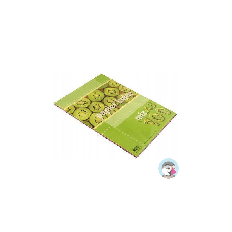 Papier ksero A3 80g KRESKA mix 100ark