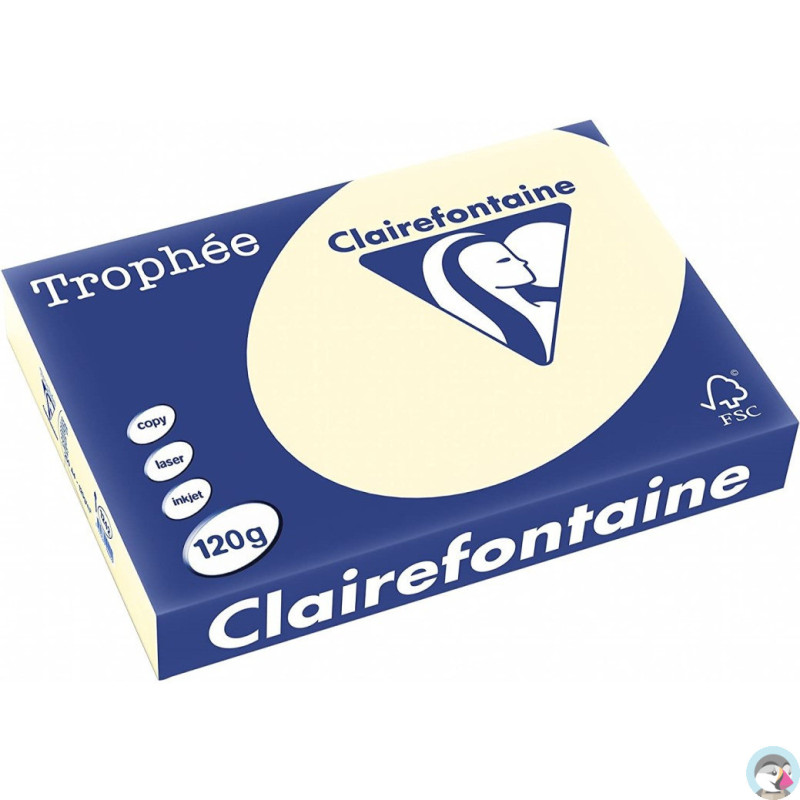 Papier ksero A4 120g TROPHEE piaskowy 250ark xca41242