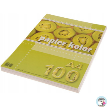 Papier ksero A4 KRESKA waniliowy 100ark
