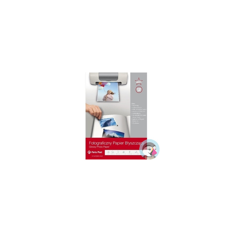 Papier foto A6 180g błyszczący 50ark. 0324-0068-99 Panta Plast